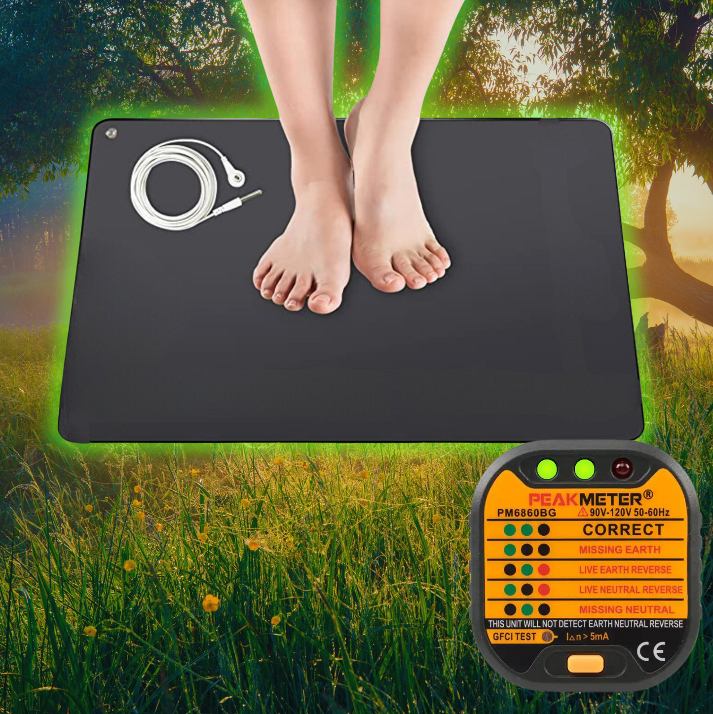 4x Ground to Heal® Universele Mat