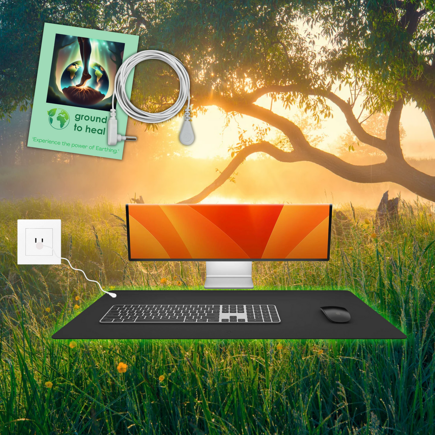 Ground to Heal® Bureau-onderlegger