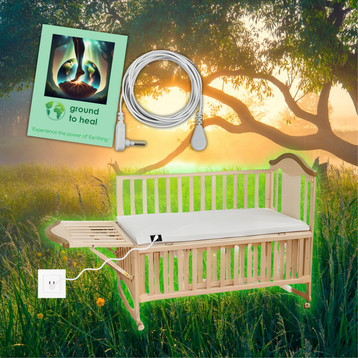 Ground to Heal® Bedlaken voor Baby