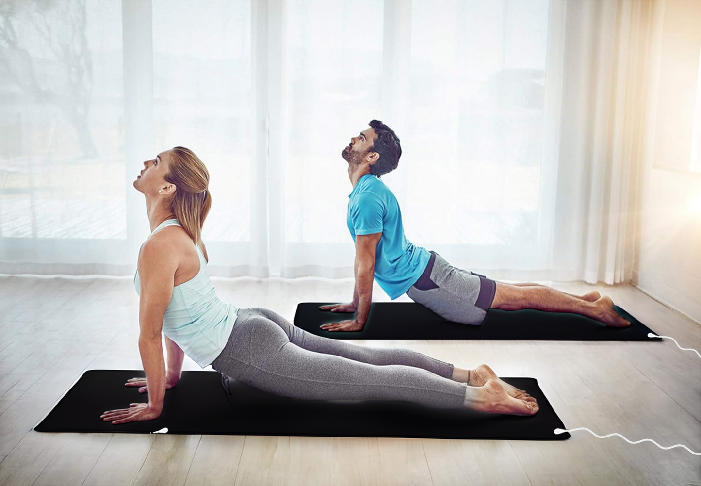 4x Ground to Heal® Yogamat